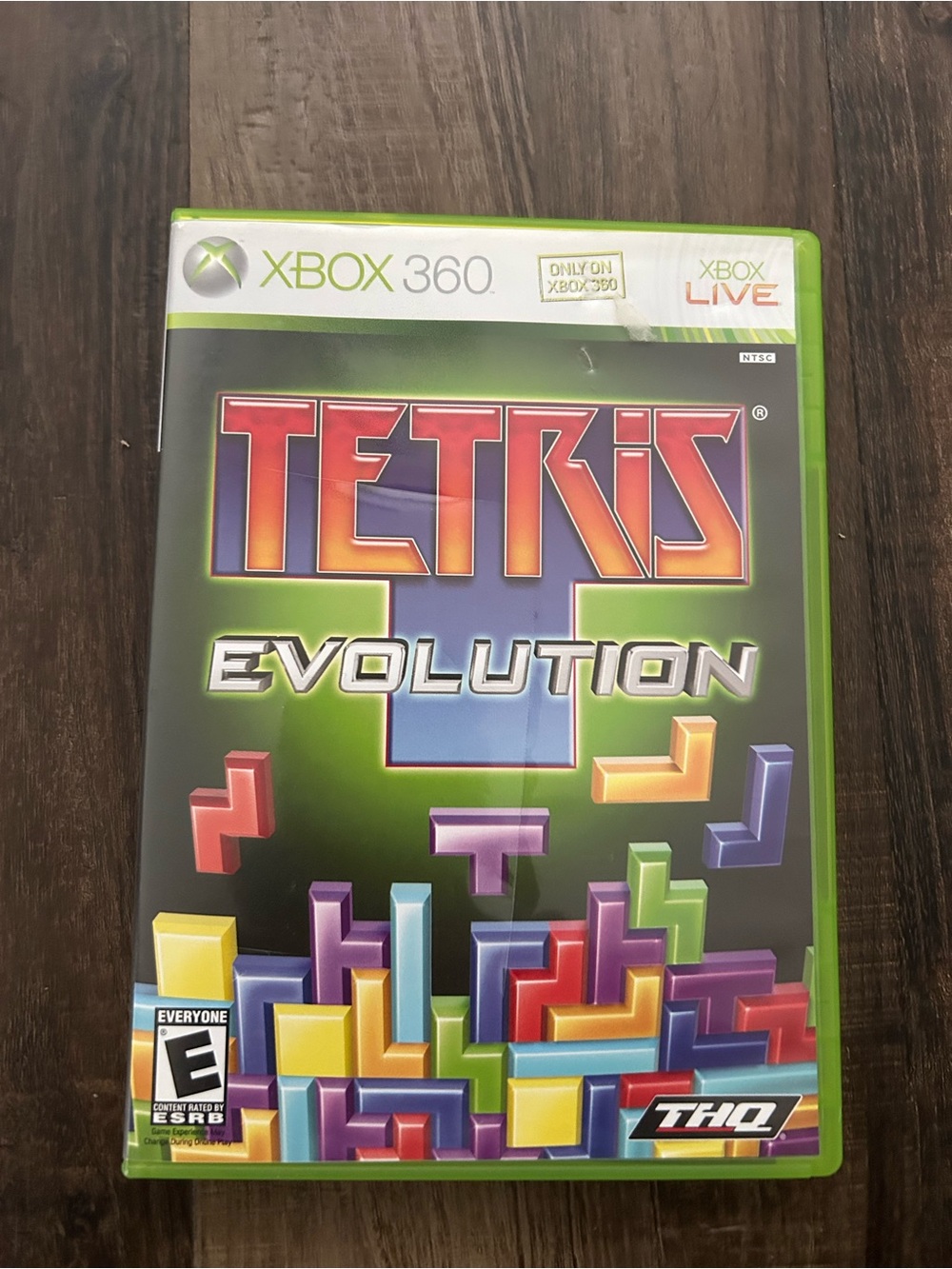 Tetris Evolution XBOX 360 family friendly puzzle game